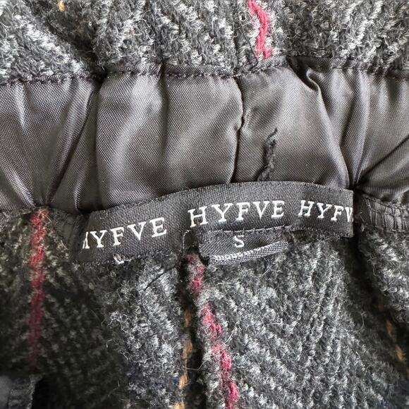 HYFVE Gray Plaid Tweed Pants Size Small - Picture 5 of 7
